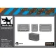 Black Dog 3d35027 1/35 Ammo Box Cal 50 M2 10pcs 3d Printed