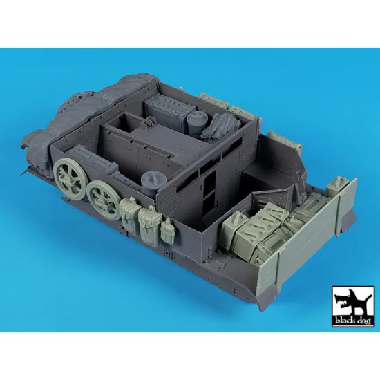Black Dog T16012 1/16 Universal Carrier Mkii Accessories Set N 1 For Gecko