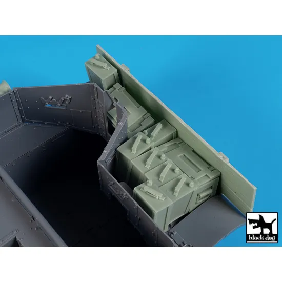 Black Dog T16012 1/16 Universal Carrier Mkii Accessories Set N 1 For Gecko