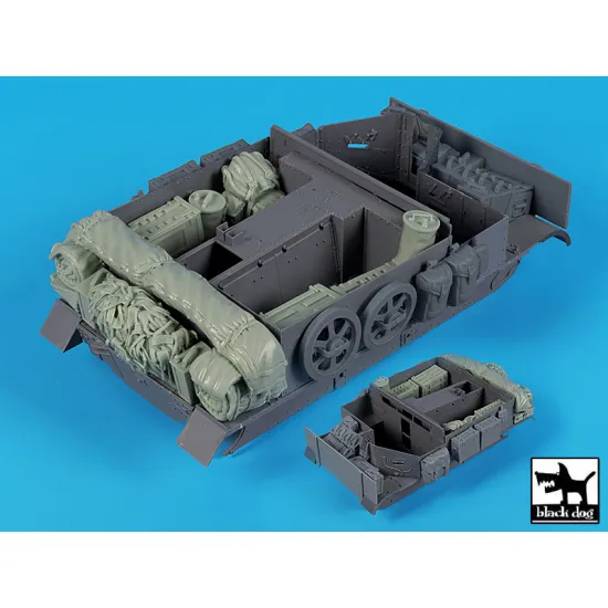 Black Dog T16013 1/16 Universal Carrier Mkii Accessories Set N2 For Gecko