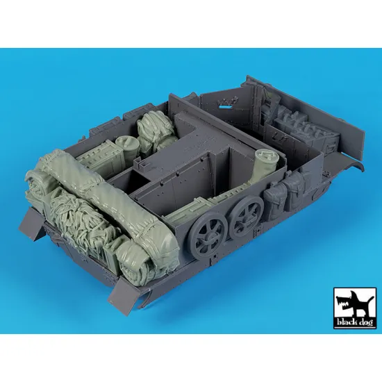 Black Dog T16013 1/16 Universal Carrier Mkii Accessories Set N2 For Gecko
