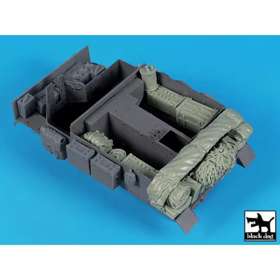 Black Dog T16013 1/16 Universal Carrier Mkii Accessories Set N2 For Gecko
