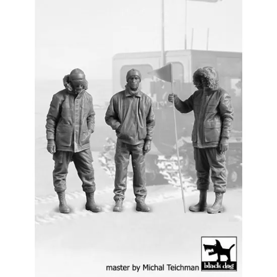 Black Dog F48007 1/48 Polar Explorers 3 Figures