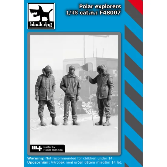 Black Dog F48007 1/48 Polar Explorers 3 Figures