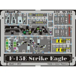 Photoetched set F-15 Strike Eagle Color, for Hasegawa kit 1/72 Eduard SS204