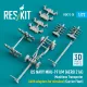Reskit Rsk72-0020 1/32 Us Navy Mhu-191/M Aero 21a Munitions Transporter With Adapters For Missiles Carrier Fleet