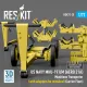 Reskit Rsk72-0020 1/32 Us Navy Mhu-191/M Aero 21a Munitions Transporter With Adapters For Missiles Carrier Fleet