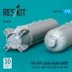 Reskit Rs72-0514 1/72 Cbu-89a Cluster Bombs Gator 4 Pcs A-10, F-15e, F-16, B-52, B-1b, B-2 Dummy 3d Printed Kit