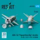 Reskit Rs72-0517 1/72 Agm-142 Popeye/Have Nap Missiles 2pcs Dummy 3d Printed Kit