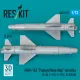 Reskit Rs72-0517 1/72 Agm-142 Popeye/Have Nap Missiles 2pcs Dummy 3d Printed Kit