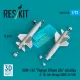 Reskit Rs72-0518 1/72 Agm-142 Popeye 2/Have Lite Missiles 2 Pcs Dummy 3d Printed Kit
