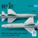 Reskit Rs72-0518 1/72 Agm-142 Popeye 2/Have Lite Missiles 2 Pcs Dummy 3d Printed Kit
