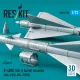 Reskit Rs72-0528 1/72 R-40rd Aa-6 Acrid Missiles 2 Pcs Dummy 3d Printed Kit