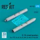 Reskit Rs72-0529 1/72 B-13l Rocket Launchers 2 Pcs Dummy 3d Printed Kit