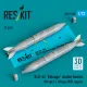 Reskit Rs72-0530 1/72 Blg-66 Belouga Cluster Bombs 2 Pcs Dummy 3d Printed Kit