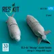 Reskit Rs72-0530 1/72 Blg-66 Belouga Cluster Bombs 2 Pcs Dummy 3d Printed Kit