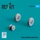 Reskit Rs72-0536 1/72 Fairey Gannet Wheels Set Dummy 3d Printed Kit Reskit Rs72-0536 1/72 Fairey Gannet Wheels Set Dummy 3d Printed Kit