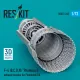 Reskit Rsu72-0233 1/72 F-4 B, C, D, N Phantom Ii Exhaust Nozzles For Finemolds Kit