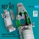 Reskit Rsu72-0236 1/72 Rafale C, M Cockpit With 3d Decals For Hobbyboss Kit