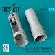 Reskit Rsu72-0295 1/72 F-4 E, J, F, G, S Phantom Ii Exhaust Nozzles For Hasegawa Kit