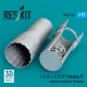 Reskit Rsu72-0296 1/72 F-4 E, J, F, G, S Phantom Ii Exhaust Nozzles For Revell Kit