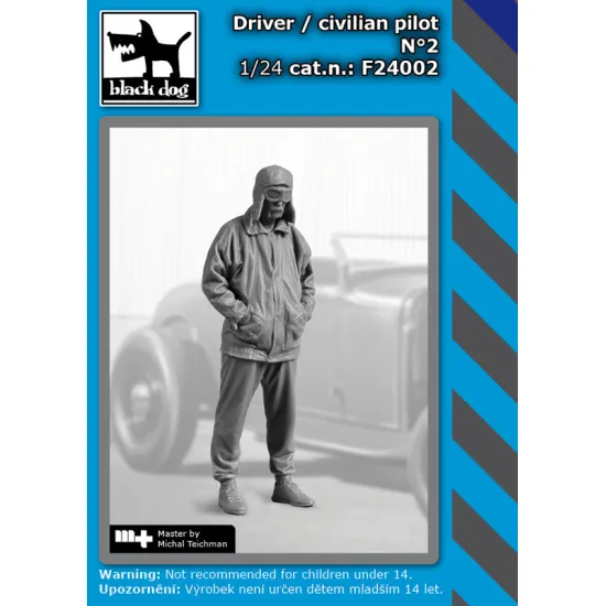 Black Dog F24002 1/24 Driver / Civilian Pilot N 2