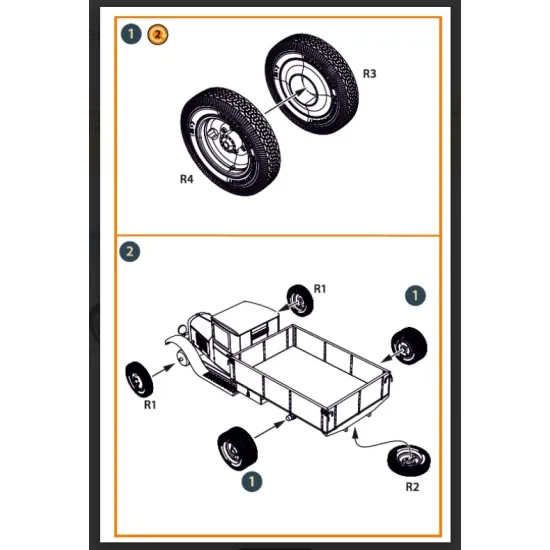 Clear Prop Cpa72182 1/72 Zis-5/5v Wheel Set