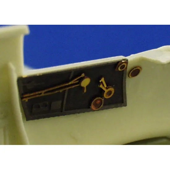 Photoetched set Hurricane Mk.IIc Color, for Revell kit 1/72 Eduard SS218