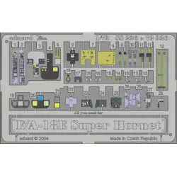 Photoetched set F-18E Super Hornet Color, for Hasegawa kit 1/72 Eduard SS226