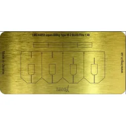 Lmg Ba-48057 1/48 Japan 800kg Type 99 8 Bomb Fins Thickness 0/2mm