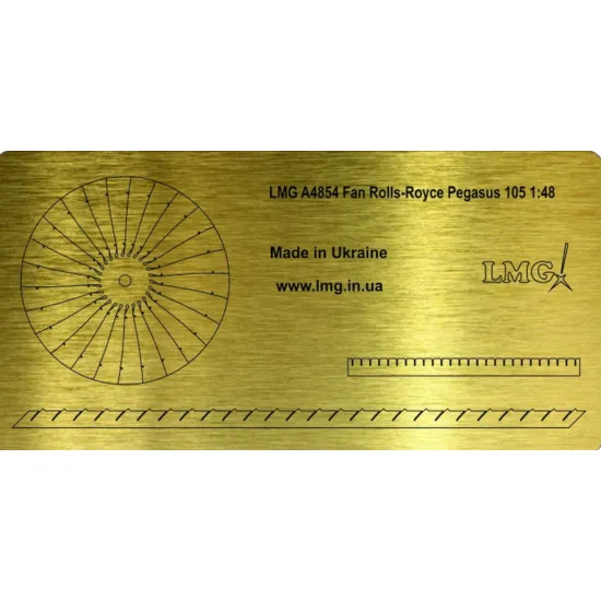 Lmg Ba-48058 1/48 Fan Rolls-royce Pegasus 105