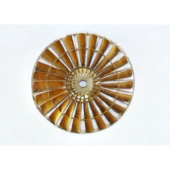 Lmg Ba-48060 1/48 Fan Guide Vanes Rolls-royce Pegasus 105 Thickness 0/2mm