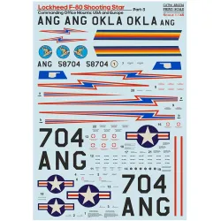 Print Scale 48-234 1/48 Lockheed F-80 Shooting Star Part 3