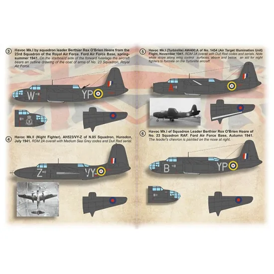Print Scale 72-514 1/72 Boston Hawk A-20 Night Black
