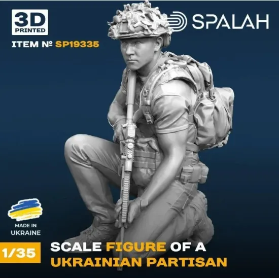 Spalah 19335 1/35 Figure /Ukraininan Partisan/