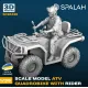 Spalah 20435 1/35 Set Of Model And Figure Atv Quadrobike With Rider Spalah 20435 1/35 Set Of Model And Figure Atv Quadrobike With Rider