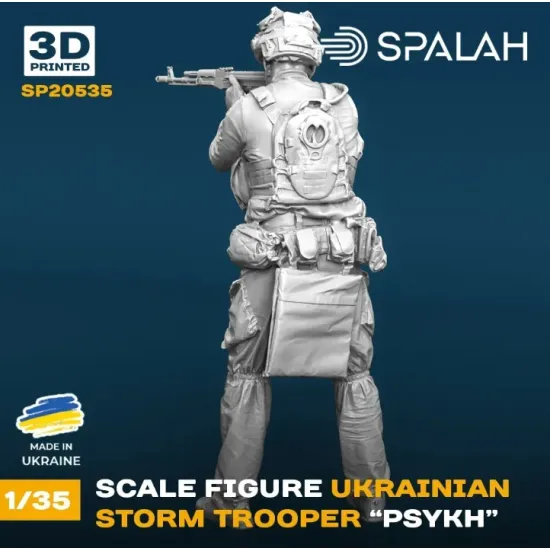 Spalah 20535 1/35 Figure Ukranian Storm Trooper Psykh Spalah 20535 1/35 Figure Ukranian Storm Trooper Psykh