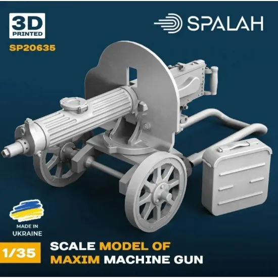 Spalah 20635 1/35 Scale Model Maxim Machine Gun