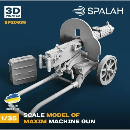 Spalah 20635 1/35 Scale Model Maxim Machine Gun