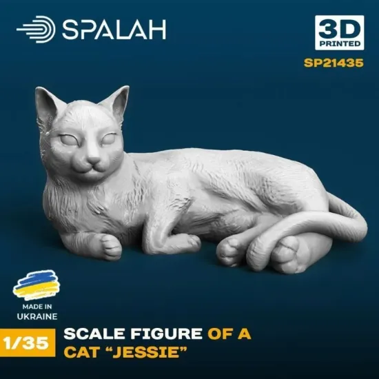 Spalah 21435 1/35 Figure Cat Jessie