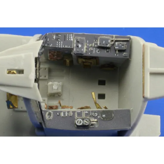 Photoetched set Wyvern S.4 Color, for Trumpeter kit 1/72 Eduard SS238