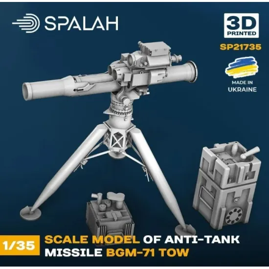 Spalah 21735 1/35 Scale Model Anti-tank Missile Bgm-71 Tow Spalah 21735 1/35 Scale Model Anti-tank Missile Bgm-71 Tow