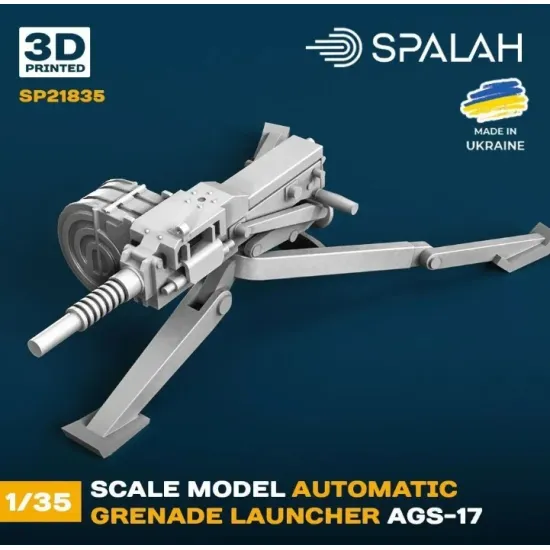 Spalah 21835 1/35 Scale Model Automatic Grenade Launcher Ags-17
