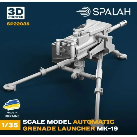 Spalah 22035 1/35 Scale Model Automatic Grenade Launcher Mk-19