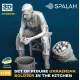 Spalah 22635 1/35 Set Of Scale Models And Figure Ukrainian Soldier In The Kitchen