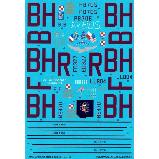 Techmod 32075 1/32 Avro Lancaster B Mk I/Iii