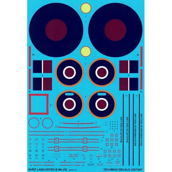 Techmod 32075 1/32 Avro Lancaster B Mk I/Iii