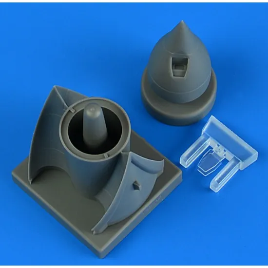 Quickboost 49149 1/48 Su-17/22m4 Fitter-k Radome With Air Intake For Hobby Boss