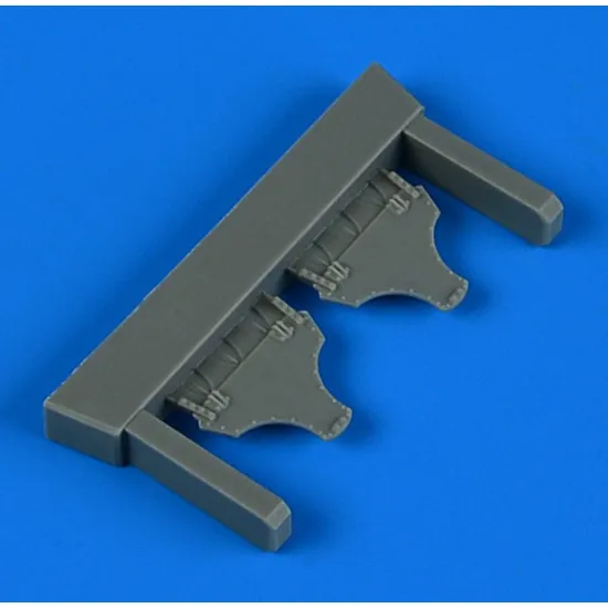 Quickboost 72695 1/72 F4u-1 Birdcage Armor Plate For Tamiya