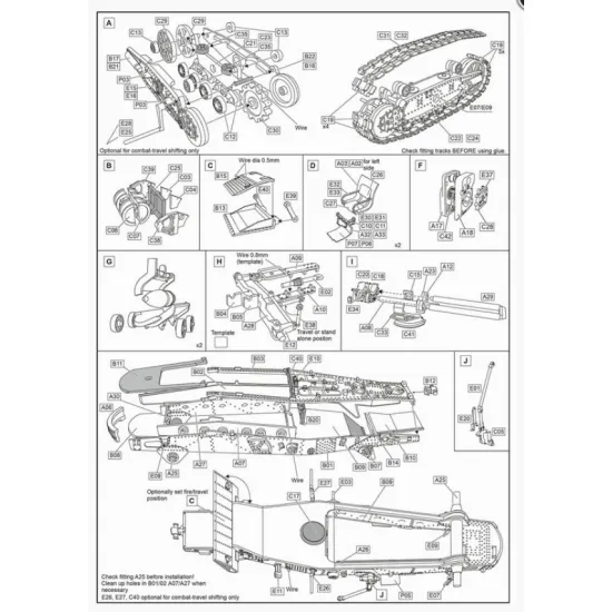 Ace 72599 1/72 B-4 203mm Soviet M/1931 Stalins Sledgehammer Plastic Model Kit